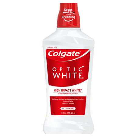 COLGATE MOUTHWASH-946ml/OPTIC WHITE