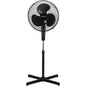 BRENTWD PEDESTAL FAN 16" BLK 3-SPD #F-16SMB (SKU #17502)