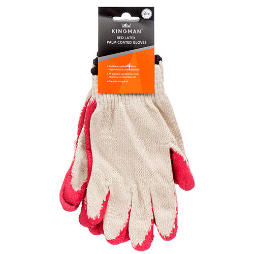 KINGMAN GLOVE RED COAT 2 PAIRS #356186 (SKU #20076)