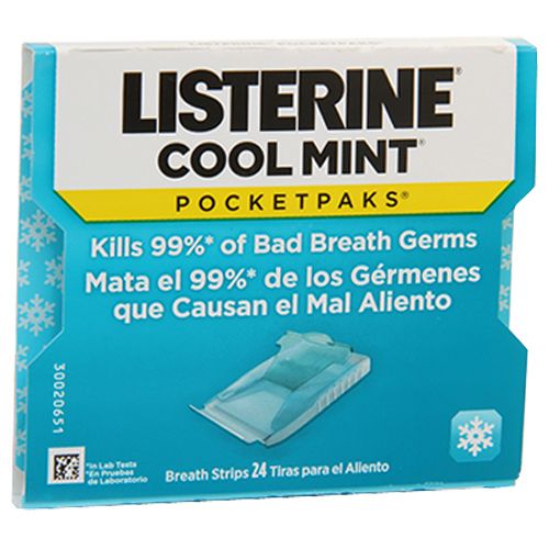 LISTERINE BREATH STRIPS COOL MINT (SKU #15694)