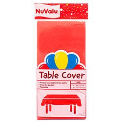 NUVALU TABLE COVER RED 54X108" (SKU #20070)