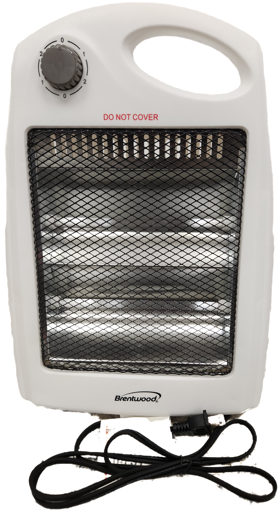 QUARTZ RADIANT HEATER 800W WHT #H-Q801W (SKU #58747)