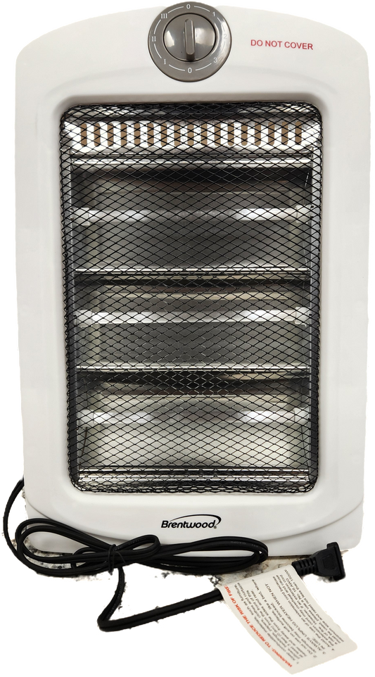 QUARTZ RADIANT HEATER 1000W WHT #H-Q1000W (SKU #58748)