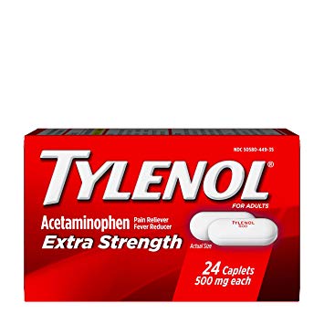 TYLENOL 24S CAPLETS (SKU #60346)