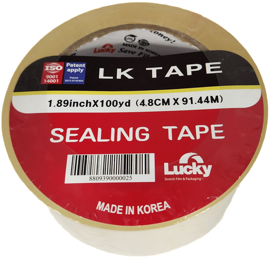 LK PACKING CLEAR TAPE 1.89x100 (SKU #60263)