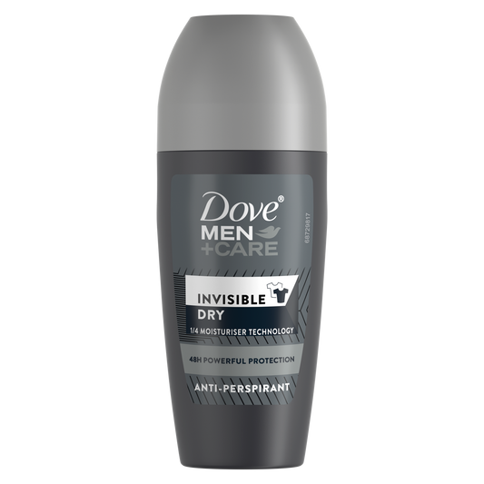 DOVE DEOD ROLL ON - MEN - INVISIBLE DRY 50ML (SKU #60566)