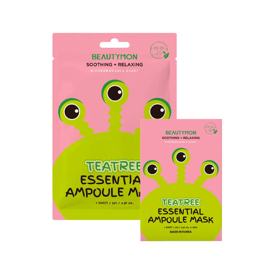 BEAUTYMON AMPOULE MASK - TEA TREE 10CT (SKU #60548)