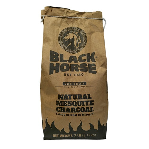 BLACK HORSE MESQUITE CHARCOAL 7LBS (SKU #11867)