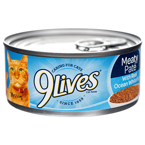 9 LIVES OCEAN WHITEFISH DINNER 5.5Z (SKU #30077)