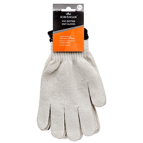 KINGMAN GLOVE WHITE 2 PAIRS #353088 (SKU #20077)