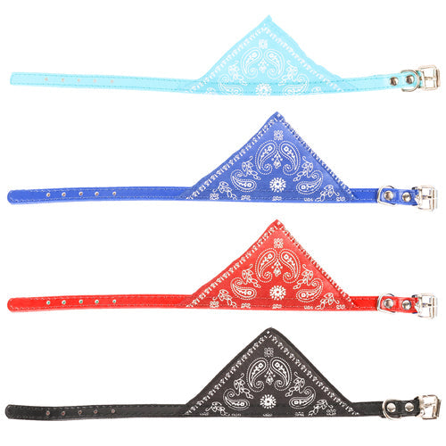 LIL' BUDDIES PET COLLAR 16.5" W/BANDANA & ASST COLORSPET COLLAR (SKU #30048)