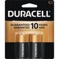 BATTERIES/C-2PACK #DURACELL COPPERTOP (SKU #90010)