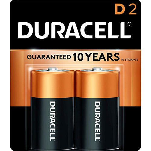 BATTERIES/D-2PACK #DURACELL COPPERTOP (SKU #90058)