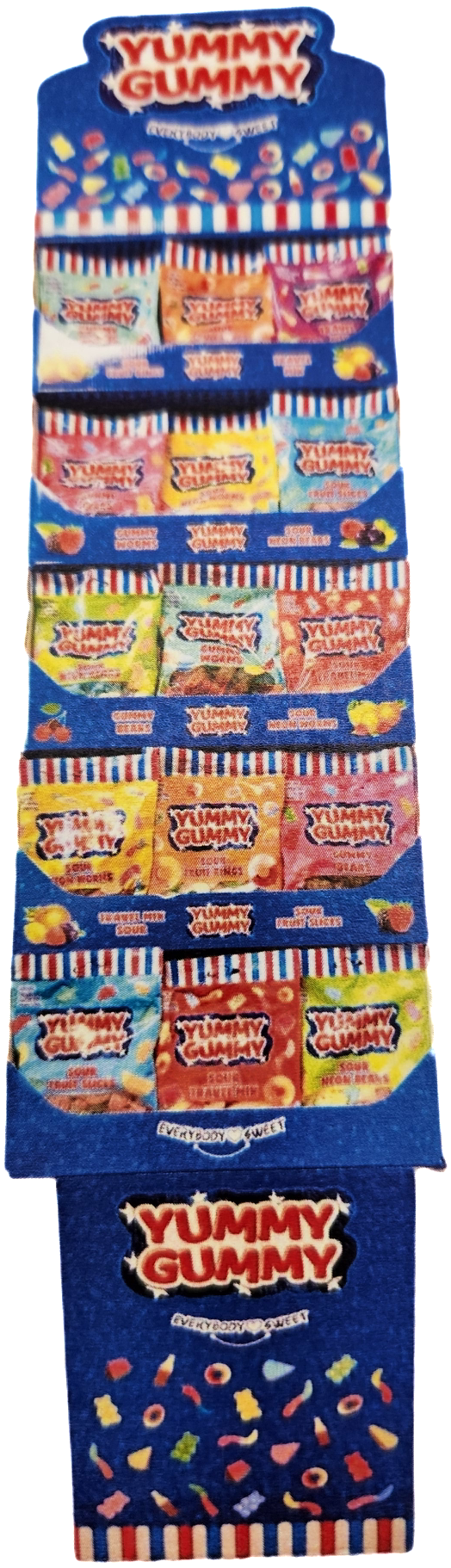 YUMMY GUMMY SHIPPER DISPLAY 5.3oz (SKU #20009)