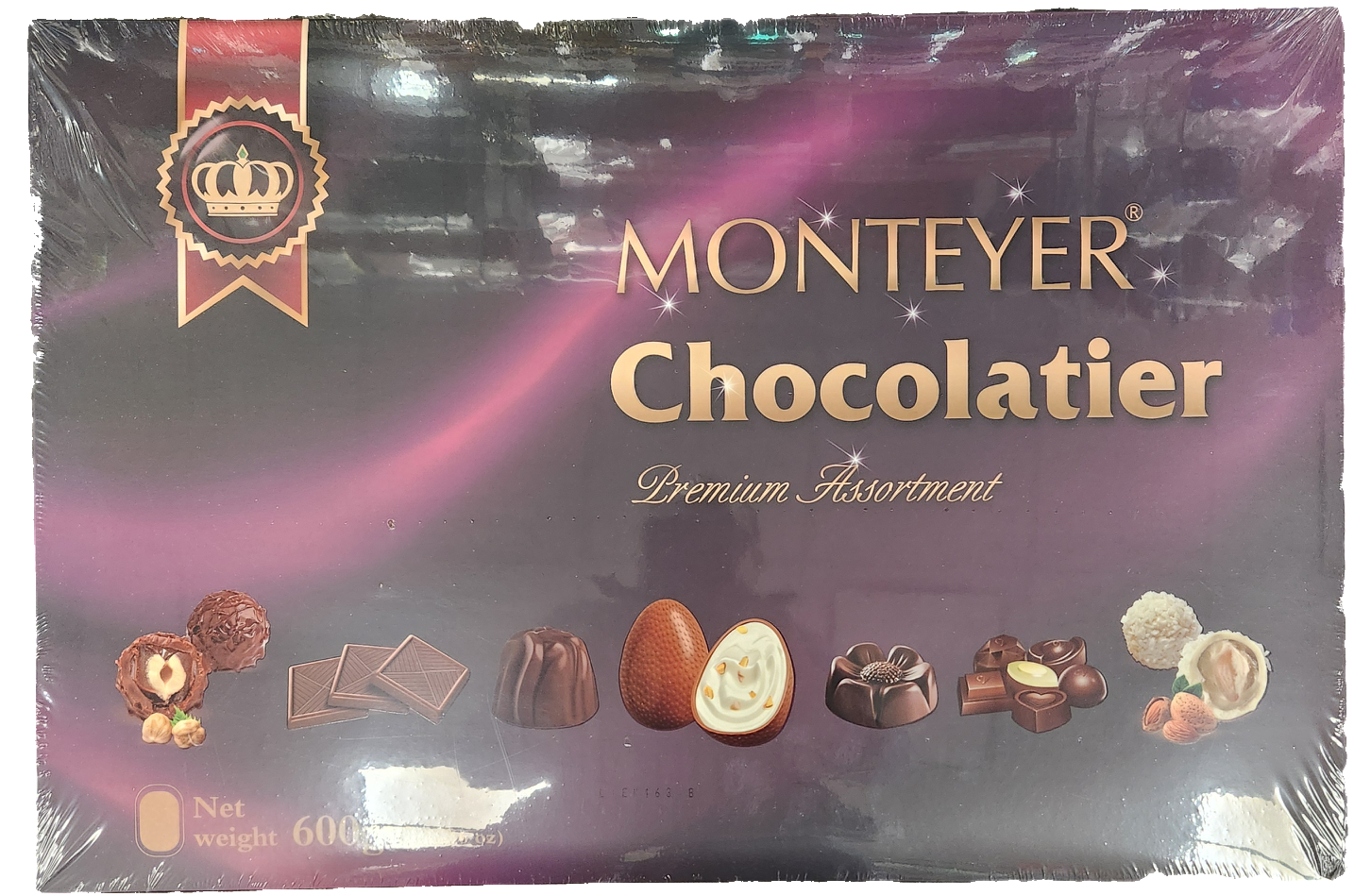 MONTEYER CHOCOLATE 600G PURPLE (SKU #70116)