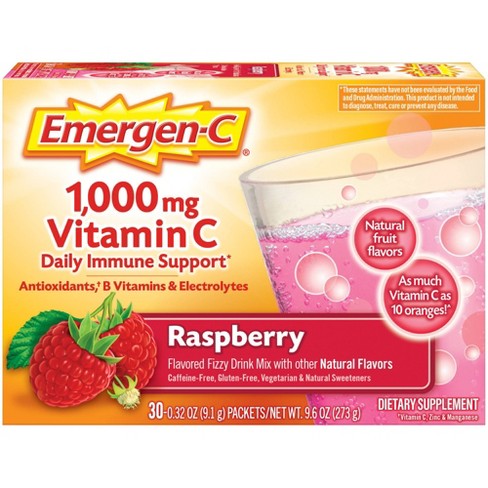 EMERGEN-C VITAMIN C 30CT RASBERRY (SKU #15679)