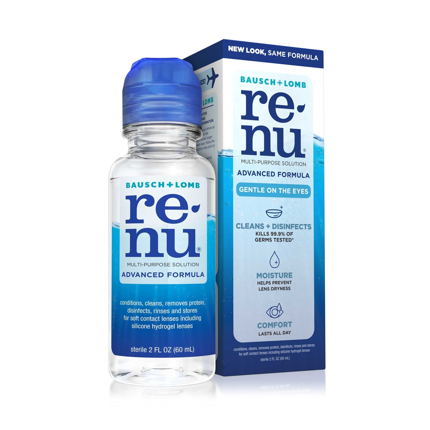 RENU CONTACT LENS SOLUTION 2OZ ADVANCED (SKU #60500)