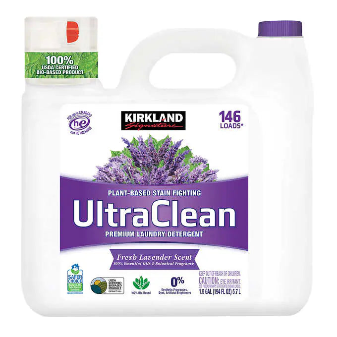 KIRKLAND *LAVENDER* SOFTNER (1.5GAL,194 OZ) (SKU #60675)