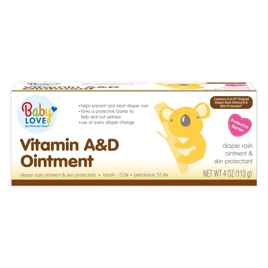 BABY LOVE #11949 VITAMIN A&D OINTMENT 4oz (SKU #14172)