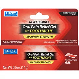 LUCKY ORAL GEL 0.5oz (SKU #: 14167)