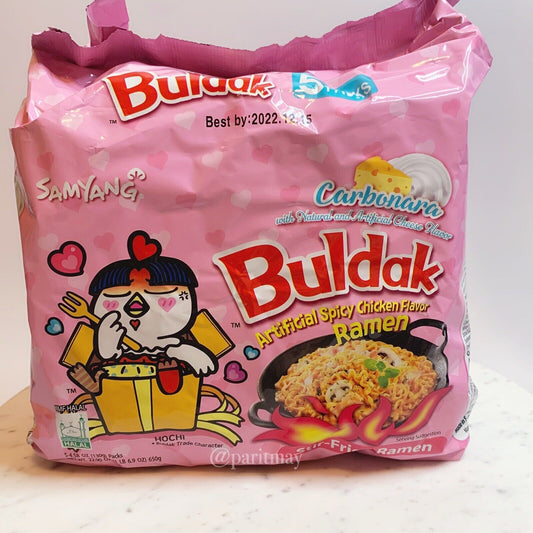 SAMYANG BULDAK RAMEN 5PK CARBO PINK (SKU #16323)