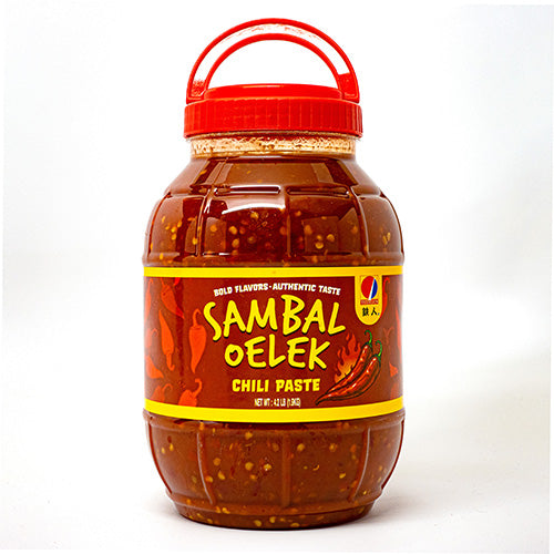 SAMBAL OELEK CHILI PASTE 4.2LB TETSUJIN (SKU #60185)